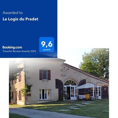 Le Logis Du Pradet Acomodação com café da manhã Moncrabeau Exterior foto